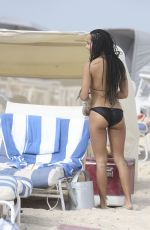 ZOE KRAVITZ in Bikini at a Beach in Miami 0703