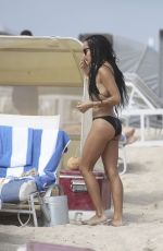 ZOE KRAVITZ in Bikini at a Beach in Miami 0703