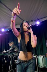 ZOE KRAVITZ Performs at Axe/Spin House in Austin