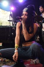 ZOE KRAVITZ Performs at Axe/Spin House in Austin