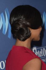 ZOE SALDANA at 2015 Glaad Media Awards in Beverly Hills