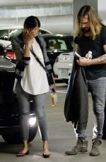 ZOE SALDANA Out and About in Los Angeles