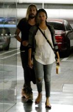 ZOE SALDANA Out and About in Los Angeles