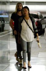 ZOE SALDANA Out and About in Los Angeles