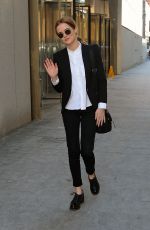 ZOEY DEUTCH Leaves the World Trade Center in New York