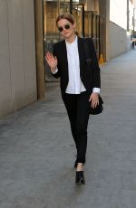 ZOEY DEUTCH Leaves the World Trade Center in New York