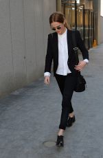 ZOEY DEUTCH Leaves the World Trade Center in New York