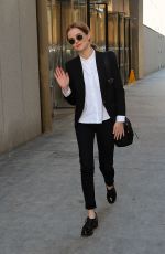 ZOEY DEUTCH Leaves the World Trade Center in New York