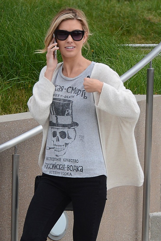 AUDRINA PATRIDGE Leaves Playboy Office in Beverly Hills
