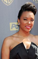 AISHA TYLER at 2015 Daytime Emmy Awards in Burbank