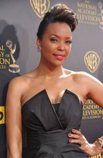 AISHA TYLER at 2015 Daytime Emmy Awards in Burbank