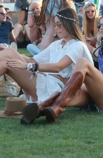 ALESSANDRA AMBROSIO at 2015 Coachella Music Festival, Day 2