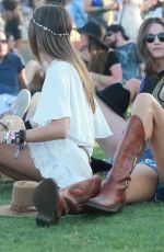 ALESSANDRA AMBROSIO at 2015 Coachella Music Festival, Day 2