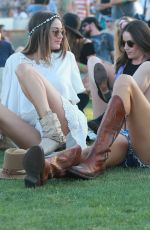 ALESSANDRA AMBROSIO at 2015 Coachella Music Festival, Day 2