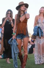 ALESSANDRA AMBROSIO at 2015 Coachella Music Festival, Day 2