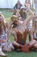 ALESSANDRA AMBROSIO at 2015 Coachella Music Festival, Day 2