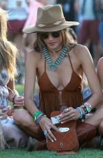 ALESSANDRA AMBROSIO at 2015 Coachella Music Festival, Day 2