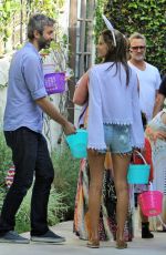 ALESSANDRA AMBROSIO at An Easter Party in Brentwood