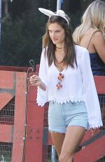 ALESSANDRA AMBROSIO at An Easter Party in Brentwood