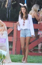 ALESSANDRA AMBROSIO at An Easter Party in Brentwood
