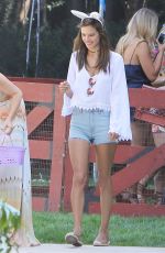 ALESSANDRA AMBROSIO at An Easter Party in Brentwood