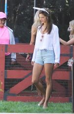 ALESSANDRA AMBROSIO at An Easter Party in Brentwood