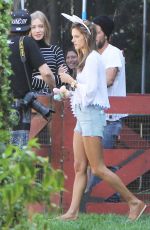 ALESSANDRA AMBROSIO at An Easter Party in Brentwood