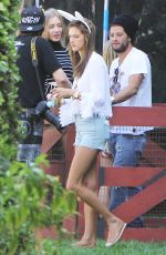 ALESSANDRA AMBROSIO at An Easter Party in Brentwood