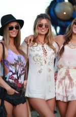 ALESSANDRA AMBROSIO at Coachella Valley Music Festival, Day 3