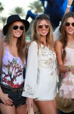 ALESSANDRA AMBROSIO at Coachella Valley Music Festival, Day 3