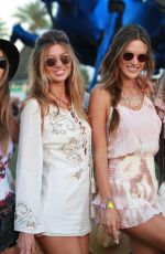 ALESSANDRA AMBROSIO at Coachella Valley Music Festival, Day 3