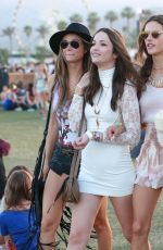 ALESSANDRA AMBROSIO at Coachella Valley Music Festival, Day 3