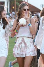 ALESSANDRA AMBROSIO at Coachella Valley Music Festival, Day 3