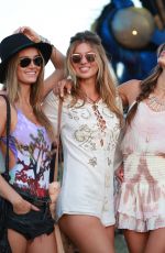 ALESSANDRA AMBROSIO at Coachella Valley Music Festival, Day 3