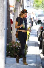 ALESSANDRA AMBROSIO Out and About in Beverly Hills
