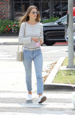 ALESSANDRA AMBROSIO Out and About in Brentwood 04/23/2015