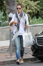 ALESSANDRA AMBROSIO Out in West Hollywood 04/22/2015