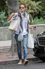 ALESSANDRA AMBROSIO Out in West Hollywood 04/22/2015