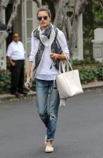 ALESSANDRA AMBROSIO Out in West Hollywood 04/22/2015