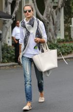 ALESSANDRA AMBROSIO Out in West Hollywood 04/22/2015