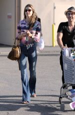 ALESSANDRA AMBROSIO Out Shoppin in Santa Monica