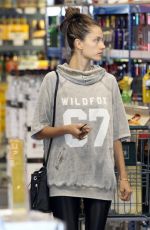 ALESSANDRA AMBROSIO Out Shopping in Santa Monica