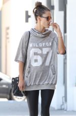 ALESSANDRA AMBROSIO Out Shopping in Santa Monica