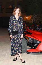ALEXA CHUNG at Jeremy Scott and Moschino’s the Coolest Party