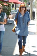 ALYSON HANNIGAN Out and About in Santa Monica