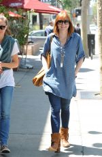 ALYSON HANNIGAN Out and About in Santa Monica
