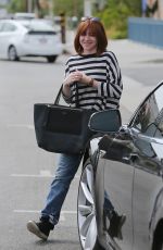 ALYSON HANNIGAN Out Shopping in Beverly Hills 04/21/2015