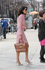 AMAL CLOONEY Out and About in New York