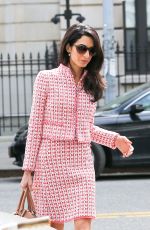 AMAL CLOONEY Out and About in New York