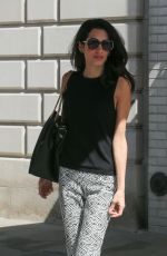 AMAL CLOONEY Out in New York